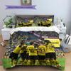 Dortmund Pattern Bedding Home Decoration Birthday Gift (1 * duvet cover + 2 * pillowcase, without core)