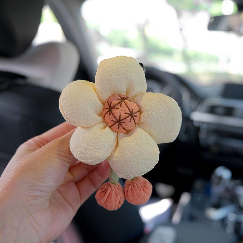 Sunflower Creative Car Hook Cartoon Cute Rear Seat Back Hanging Hook Automobile Interior Storage Holder Hooks Car Bracket