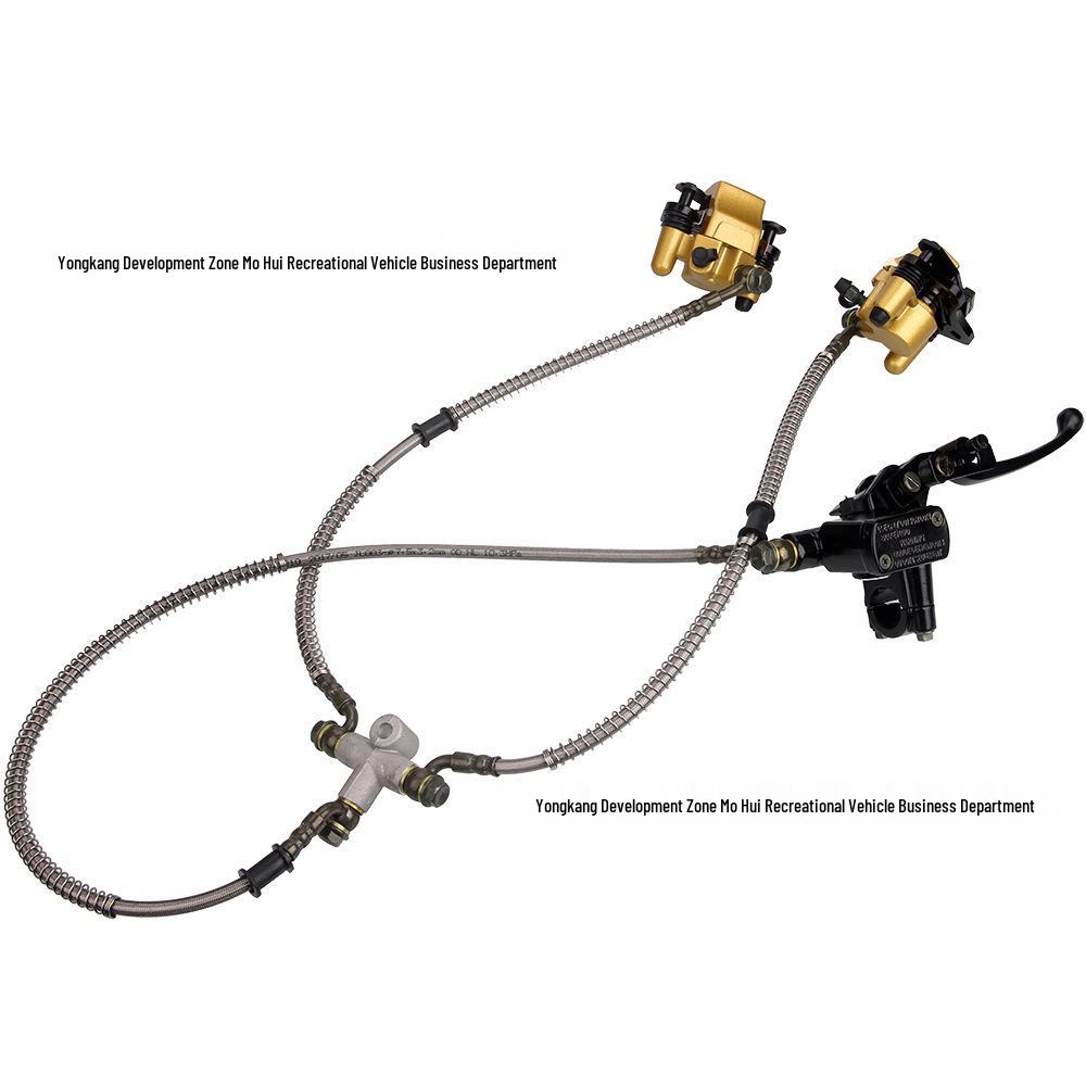 50-110CC ATV Beach Car Front Disc Brake Caliper Assembly for Four-Wheelers Other