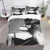 Magnifique Papier Peint 3D Ariana Grande Anime Impression Numérique Ensemble de Literie Housse de Couette Couette Lit Jeunesse Enfants Fille Garçons Cadeau