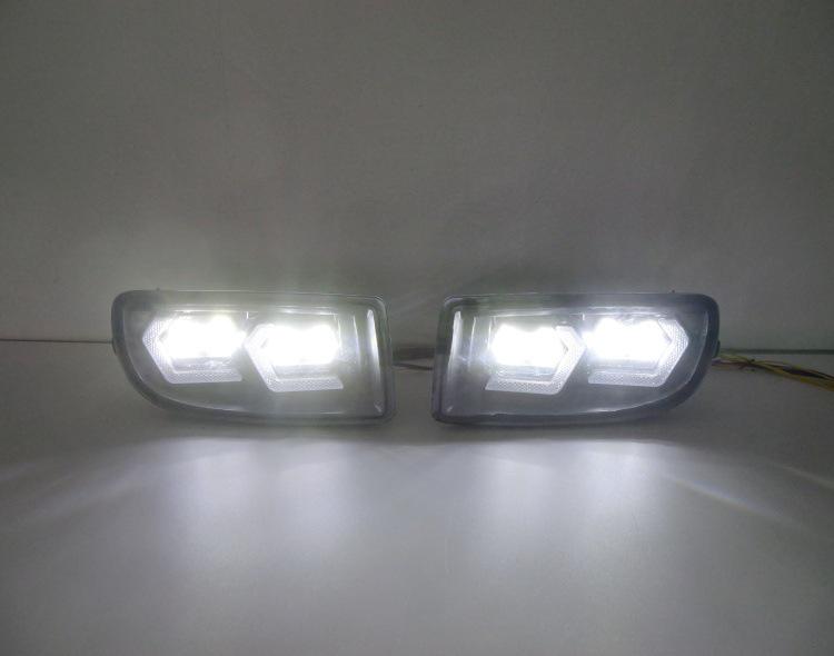 LED Fog Lights, DRL & Turn Signals for Toyota Land Cruiser FJ100/LC100 (1998-2008)