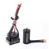 Waterproof 3670 2650KV Brushless Motor 120A Brushless ESC Combo Set for 1 8 Remote Control Car Truck