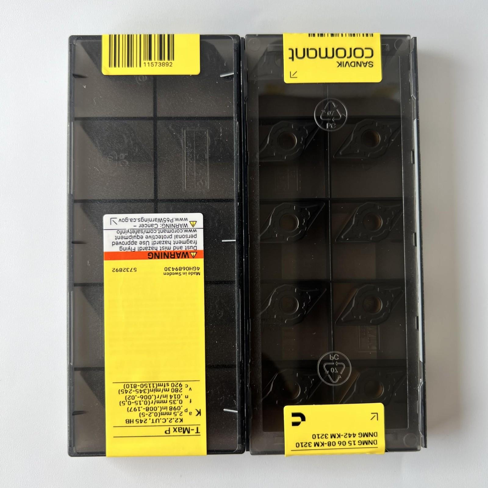 

SANDVIK / DNMG150608-KM 3210 / Original Swedish hard alloy blade 10 Pcs