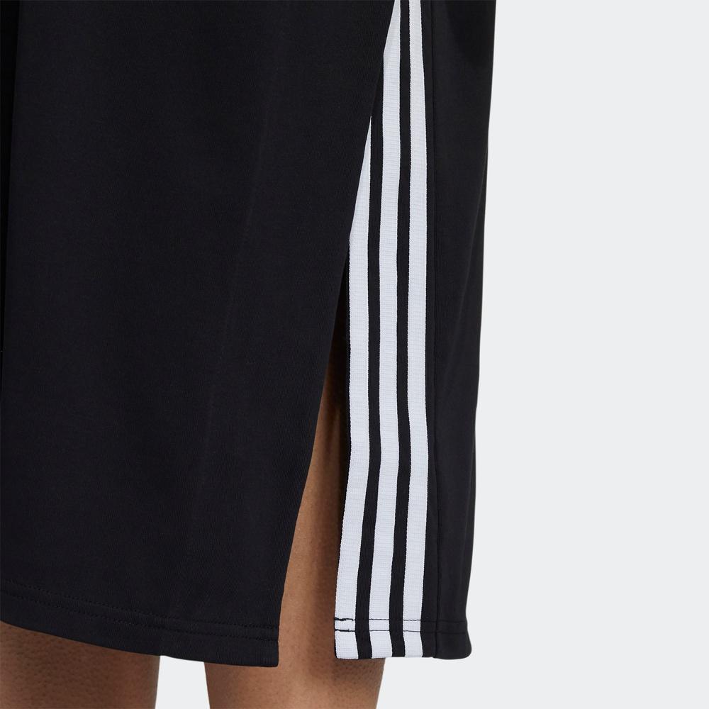 adidas W Fi Tee Dress Casual Sports Round Neck Comfortable Short Sleeve Dress Women Dresses Black GV1848