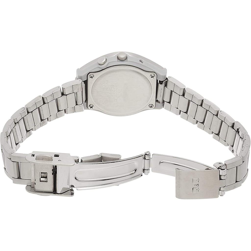 Citizen Q&Q Women's Solar Radio-Controlled Watch, 10ATM Water Resistant, Silver HJ01-204     Durable, Stylish Timepiece