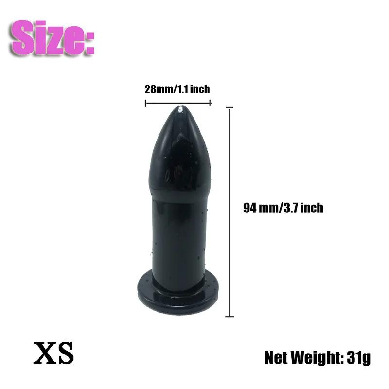 Silicone Hollow Anal Plug With Stopper Speculum Enema Anus Dilator Butt Plug Prostate Massage Bdsm Sex Toys For Woman Men Gay