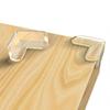 24-Piece Transparent Silicone Corner Protectors: Shockproof for Babies
