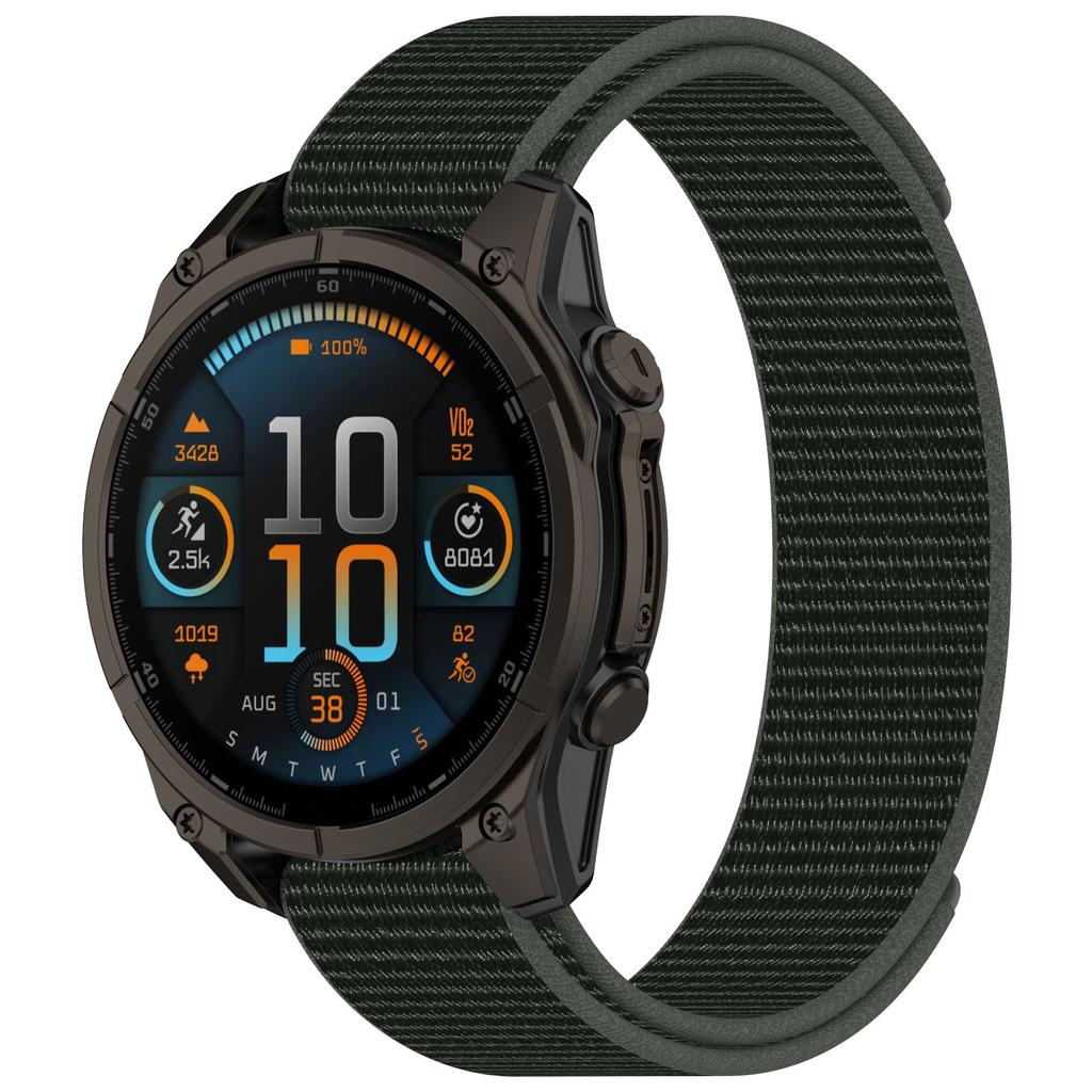 26mm 22mm 20mm Hook Loop Nylon Strap For Garmin Fenix 8 Sports Bracelet Wristband Fenix E 7X Enduro3/Quatix7 Pro Forerunner 965
