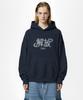 Dtg Liberation 1945 Oversized Hoodie Midnight Blue