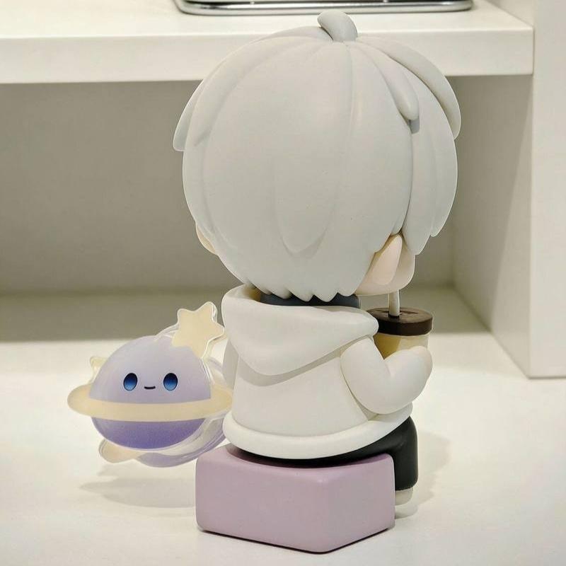 Q Version Love And Deepspace Xinghui Shen Cute Mini Gk Model Anime Figure Collectible Toys Desktop Ornament Kawaii Surprise Gift