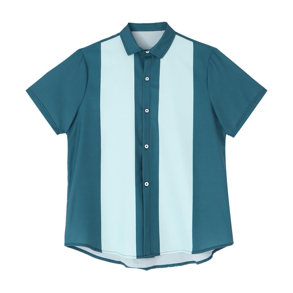 Buy Men Fashion Plus Size Color Block 