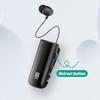 IPX7 Waterproof Bluetooth clip on Earphone Noise Cancelling windproof Wireless Headphone ears in lotus with wire