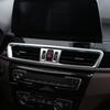 For BMW X1 F48 2016-2025 Center Console AC Outlet Cover Air Conditioning Vent Sticker Trim Decoration ABS Car-styling