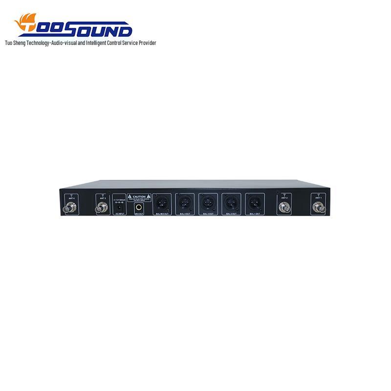 TOOSOUND TS-524U 4-Channel Wireless Microphone System
