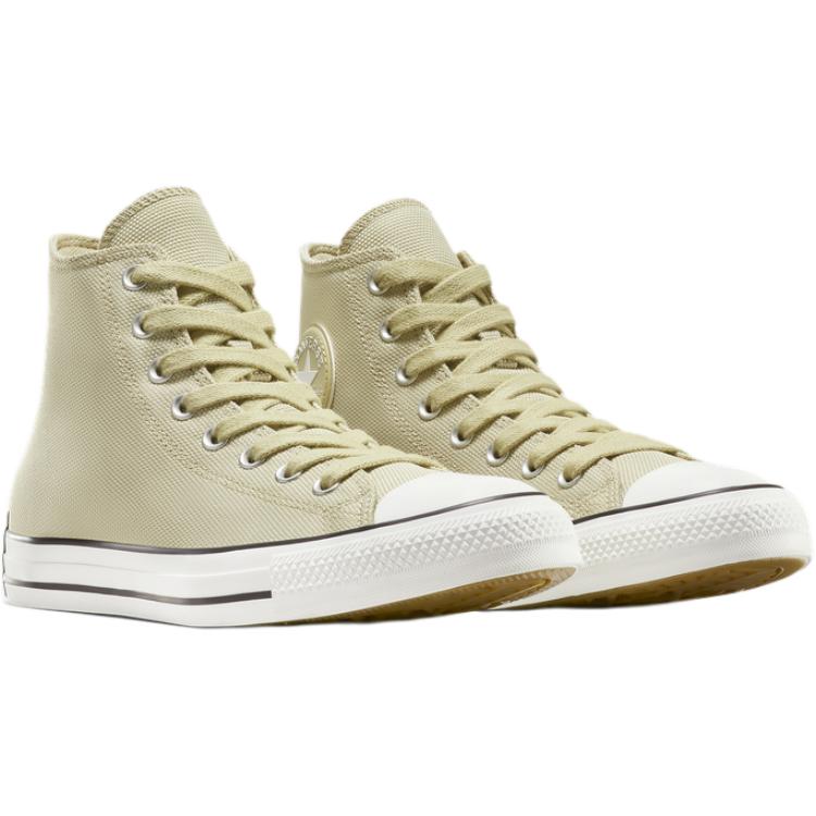 Converse All Star Wide Comfortable Versatile Durable Breathable High-Top Canvas Shoes Unisex Sneakers Brown A14251C
