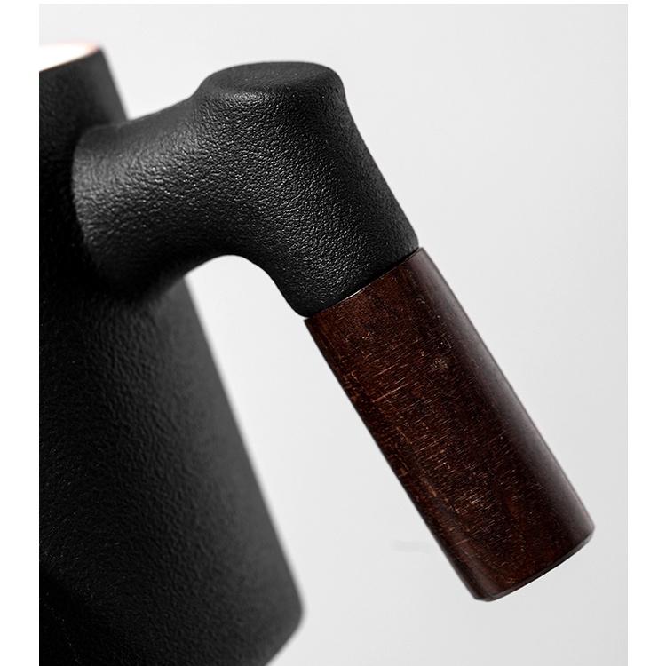 400ml Japanese Ceramic Mug with Lid Filter Water Cup Coffee Cup