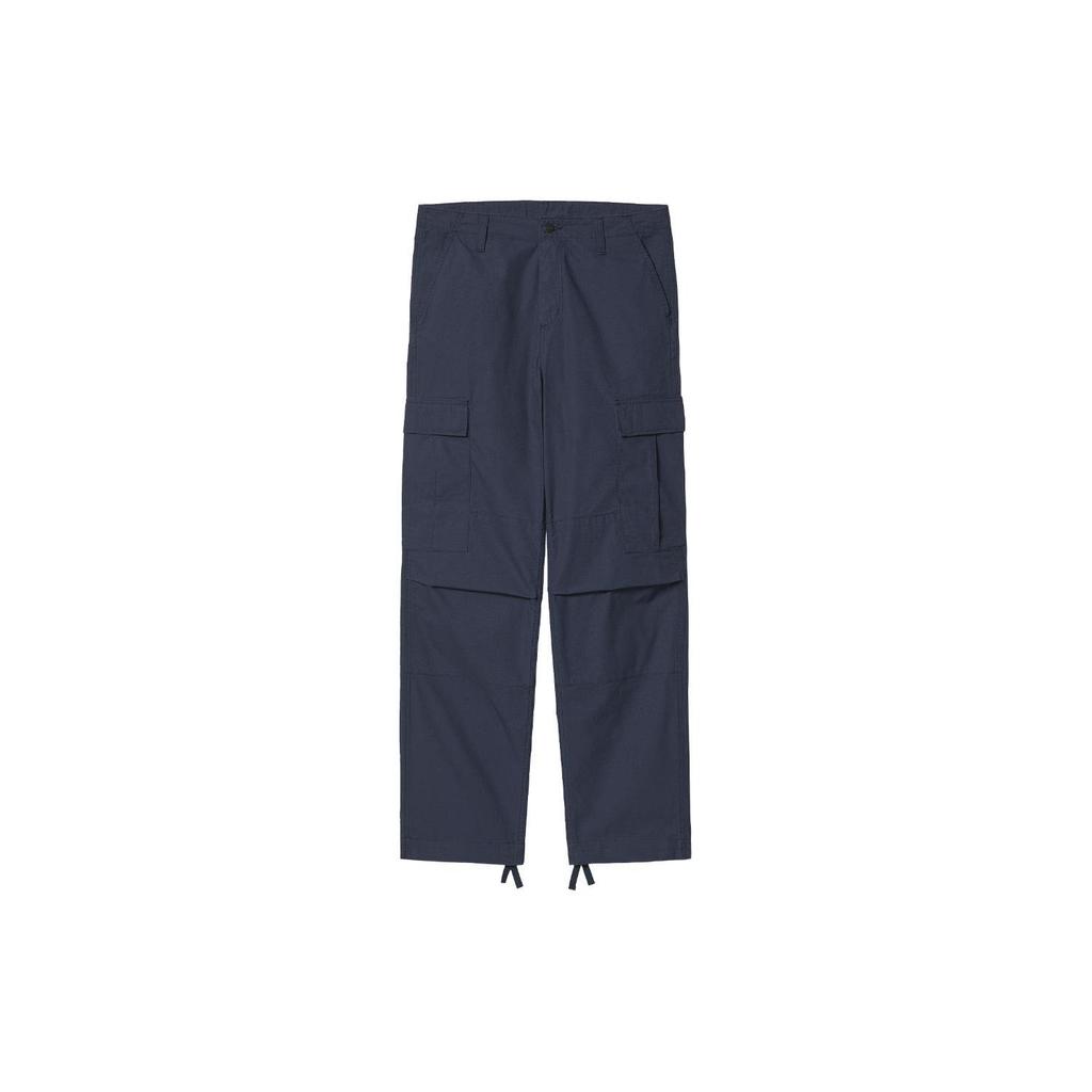 Carhartt WIP Logo Patch Straight Leg Pants I032467-01-02