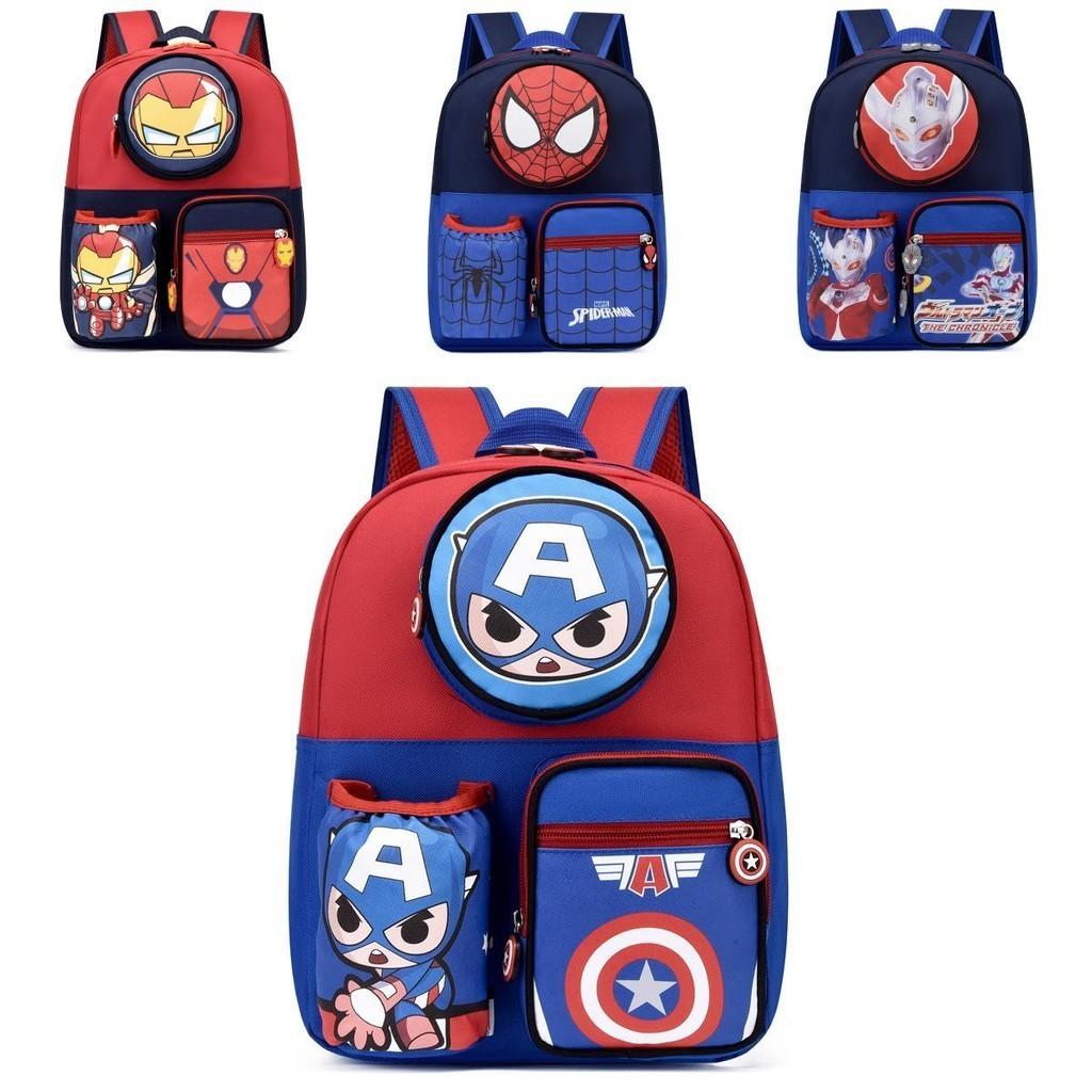 Adorable Cartoon Nylon Backpack For Kids Ages 3-6 Perfect For School And Play