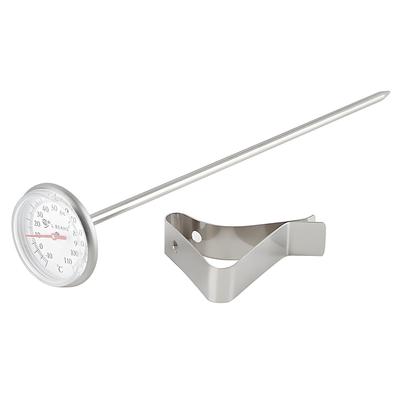 Termometr do drippera SINGERTOP, Termometr do kawy, Termometr cieczowy, Klipsowy, Zmywalny, -10-110°C (-14-222°F) Celsjusz, Para kropelkowa, Ekspres przelewowy,