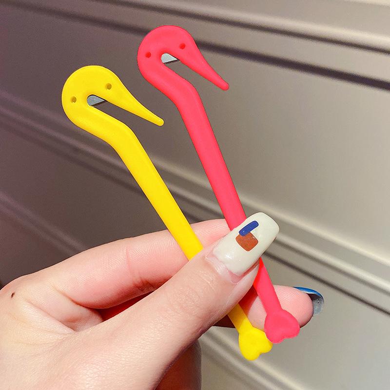 Children's Hair Updo Tools: Braiding Needle & Ponytail Threader for Girls