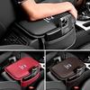 Car Armrest Box Mat Multi-functional Storage Bag Central Armrest Box Booster Pad For Rdesign S80 V40 V50 V60 V70 S80L XC60