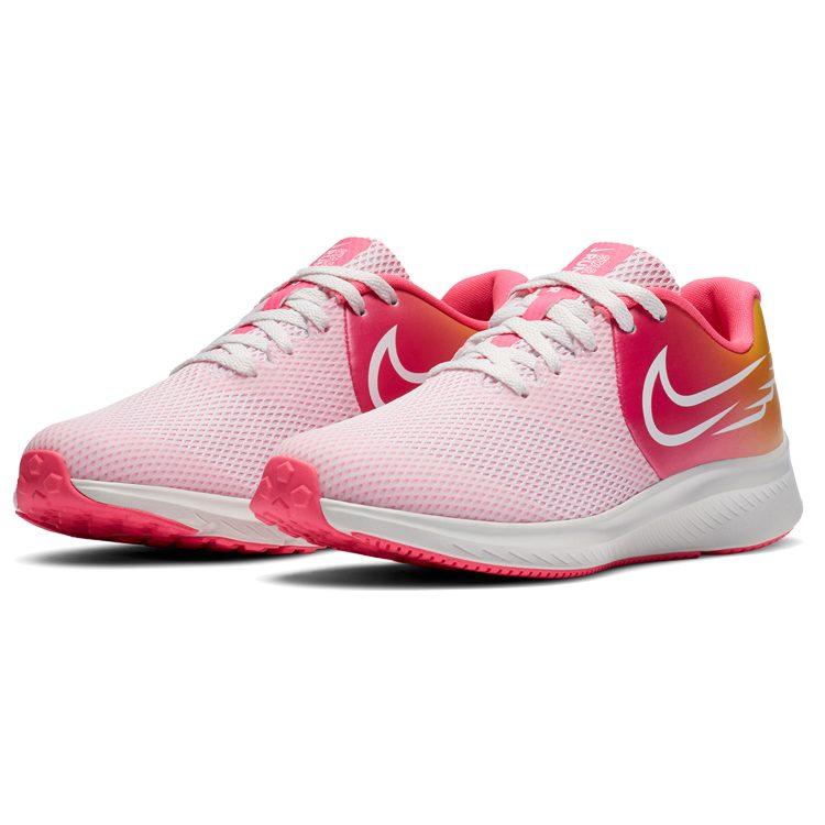 Nike Star Runner 2 Slip Resistant Abrasion Resistant Slip Resistant Abrasion Resistant Low Top Running Shoes CT0916-001