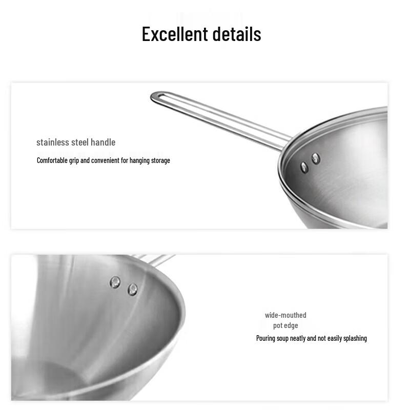 Zwilling 304 Stainless Steel Wok