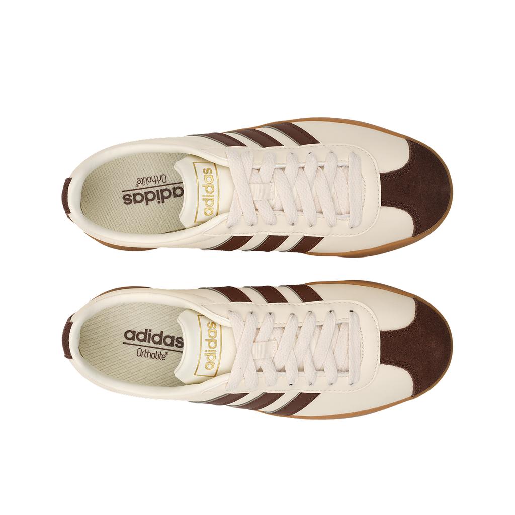adidas VL Court 2.0 Kremowo-Brązowe Gumowe Sneakersy Unisex ID6016