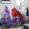 1 Manta de Franela con Estampado de Dibujos Animados, Alta Calidad, Cómoda para Todas las Estaciones, Decoración del Hogar, Calidez y Confort, Perfecta para Regalo de Navidad o Cumpleaños