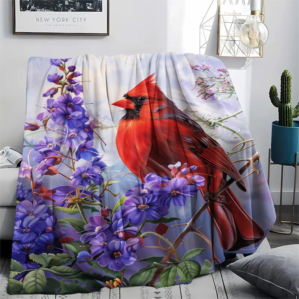 1 Manta de Franela con Estampado de Dibujos Animados, Alta Calidad, Cómoda para Todas las Estaciones, Decoración del Hogar, Calidez y Confort, Perfecta para Regalo de Navidad o Cumpleaños