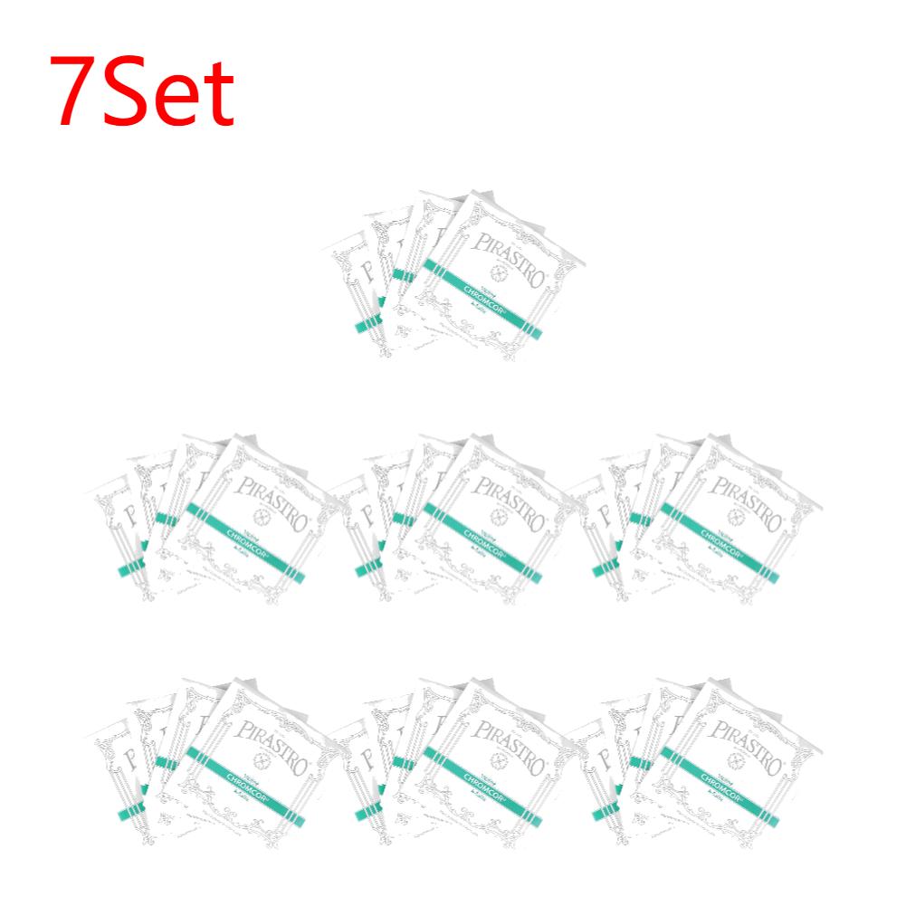 1-8Set D string Chrome Steel 4/4 Violin Strings 319020 E/A/D/G Medium Gauge Violino String Germany Strings Guitar Accessories