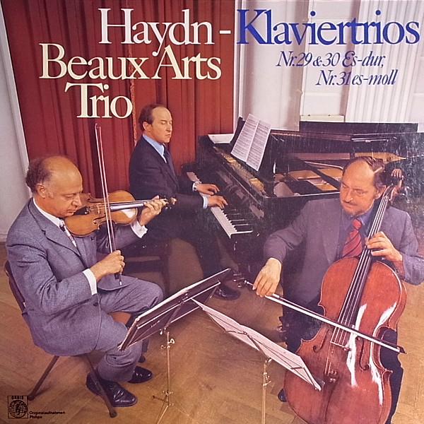 

LP Record HAYDN, BEAUX ARTS - Klaviertrios Nr.29 & 30 Es-dur / Nr 63536 Germany Classical Used