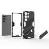 Suitable for Samsung S25Ultra Punk Anti Drop Phone Case and Samsung S25 Edge Multi Functional Stand Protective Case