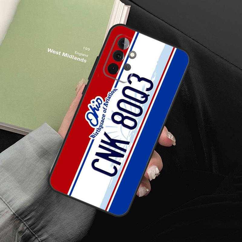 Supernatural License Plate For Samsung Galaxy A16 A06 A56 A36 A26 A05 A22 A32 A52 A54 A34 A14 A55 A15 A53 A33 A35 Case