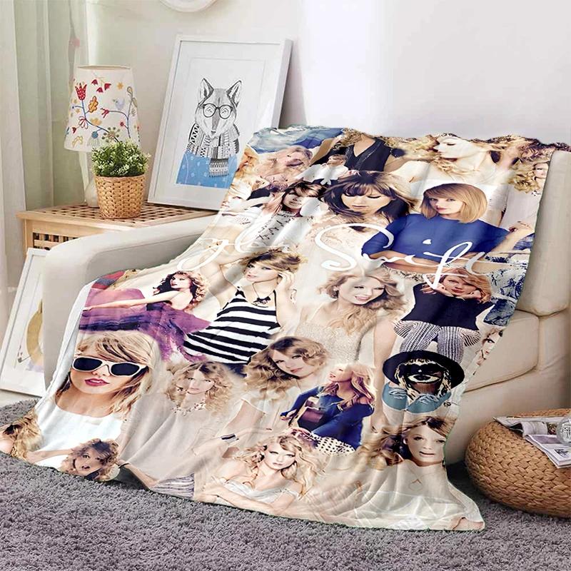 3D S-Swift Fashion Blanket,Soft Throw Blanket for Home Bedroom Bed Sofa Picnic Travel Cover Blanket Kids Gift