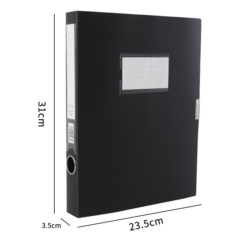 Large Capacity A4 File Folder Multifunctional Waterproof Document Organizer Dustproof Desktop Storage Document Holder Contract