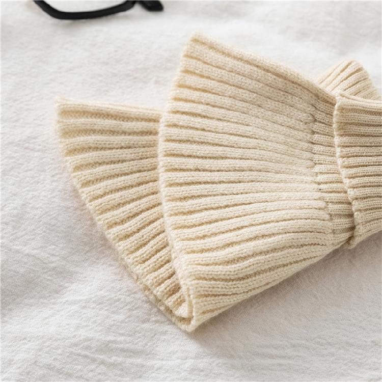 Elegant Knitted Winter Scarf Casual Office Neckerchief Travel Friendly Scarves for Outdoor Use