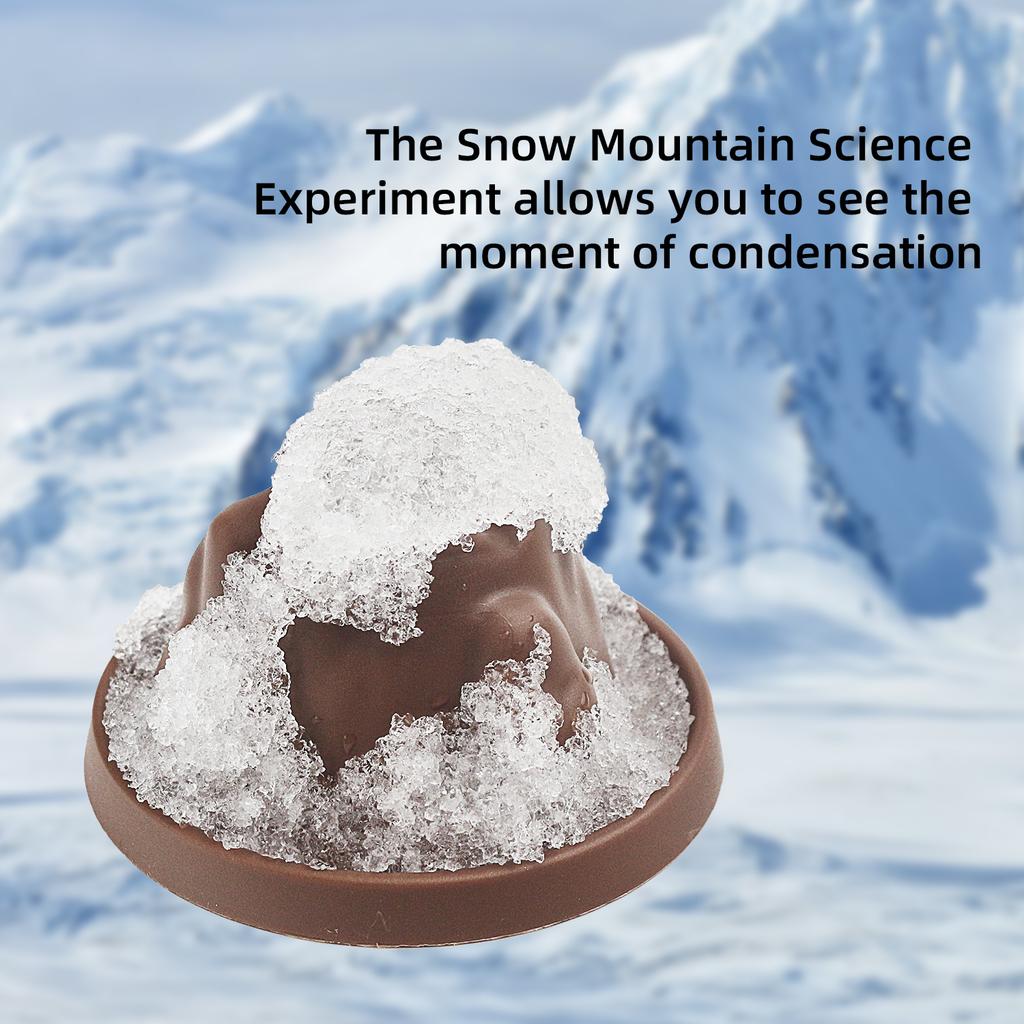 Volcano Eruption Diy Scientific Experiment Set, Children'S Toy, Snow Mountain Science And Education Small Production