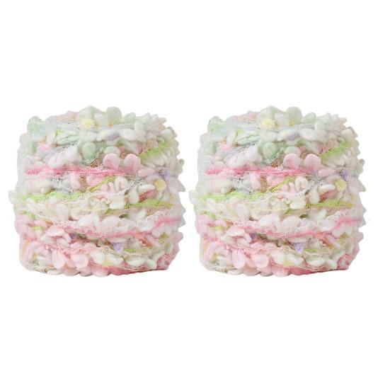 1/2Pcs 100G Hand Blended Yarn Ball DIY Handmade Knitting Crafts Bags Gloves Tassels