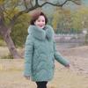 Middle-aged and Elderly Cotton-padded Women's Winter Thickened Large Fur Collar Mother's Down Cotton-padded Clothes Popular Jackets Are Popular