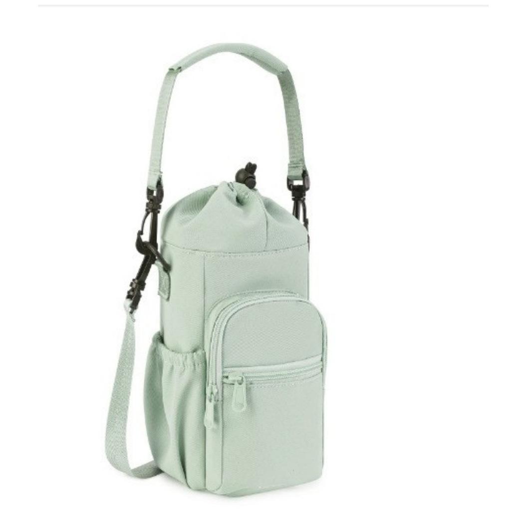 Water Bottle Holder with Strap 32oz 40oz 20oz 24oz Water Bottle Holder with Strap Insulated Water Bottle Carrier Sling Bag