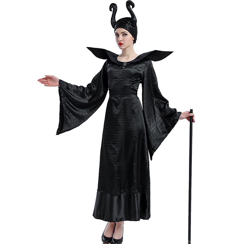Dark Queen Witch Costume for Adults - Halloween Magic