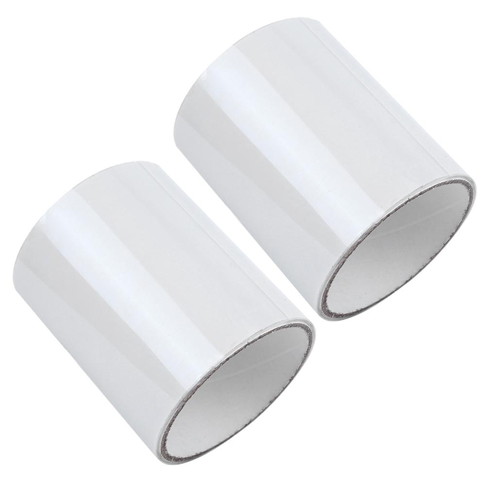 2 ks Bílý Silná Přilnavost Vodotěsná Páska na Opravu Netěsností Trubek a Hadic Příslušenství 10cm x 1.5m