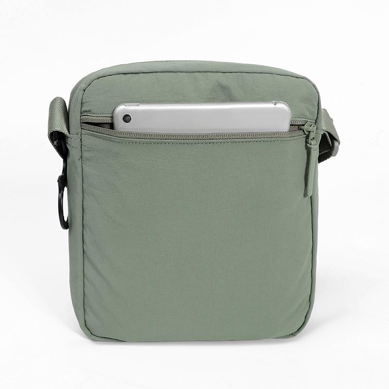 Men's Crossbody Bag Multi-compartment Shoulder Bag Lightweight Commuter Small Square Bag