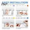 Baby Collision Prevention Rail 1 Set Breathable Mesh Crib Cover, Soft Teething Protector for Safety Rails, Thick Pad Toddler Bed, Edge Guard