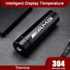 ERS3  2025 Hot 500ml Smart Water Bottle Stainless Steel Thermos Flasks Coffee Cup Milk Mug For Mercedes benz W203 W204 W205 W209 W210