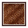 90s Print Leopard Print Elegant Fashion Headscarf Faux Silk Women's Versatile Head Wrap Retro Satin Square Scarf