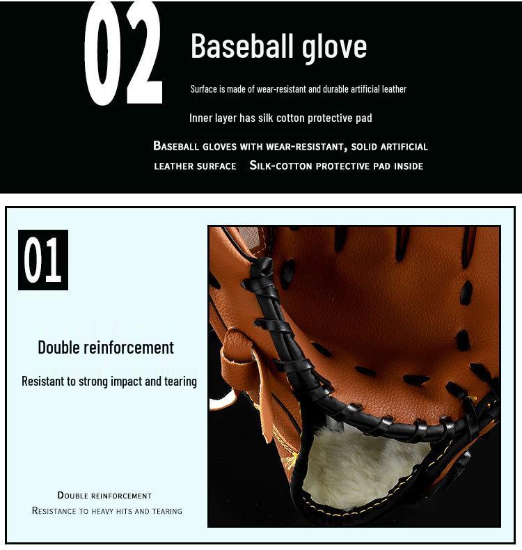 Kids' Oak Aluminum Alloy Baseball Set: Bat, Glove & Ball - Perfect Gift.