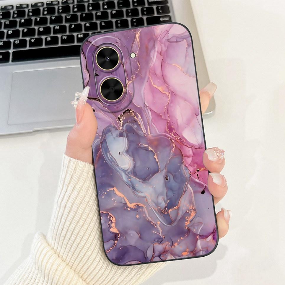 

Для Xiaomi Redmi A5 NFC RedmiA5 Чохол Poco C71 Coque Funda Квітка Дівчачий Кролик Жіноча Мода М який Чохол для Телефона М який Силіконовий Футляр Xiaomi Poco C71