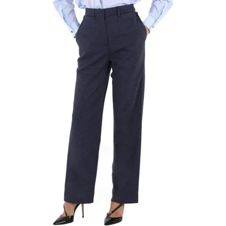 Burberry FW23 Casual Pants Women's Blue (Unisex) Casual Pants 80301781